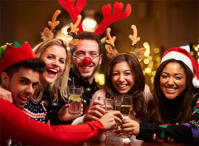 Celebrate Christmas Parties 2024 at Macdonald Elmers Court, nr Bournemouth