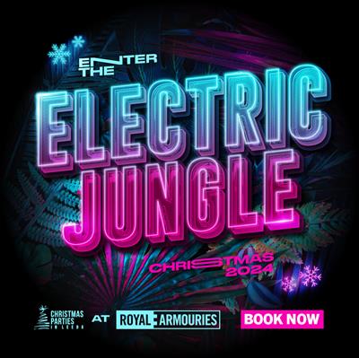 Roaring Twenties & Electric Jungle Christmas Parties 2024 at New Dock, Royal Armouries, Leeds