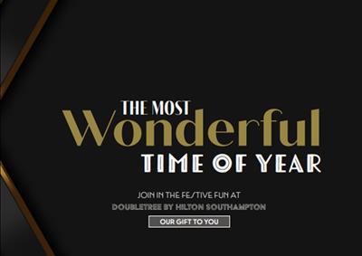 Wonderful Christmas Parties 2024 at the DoubleTree by Hilton Southampton