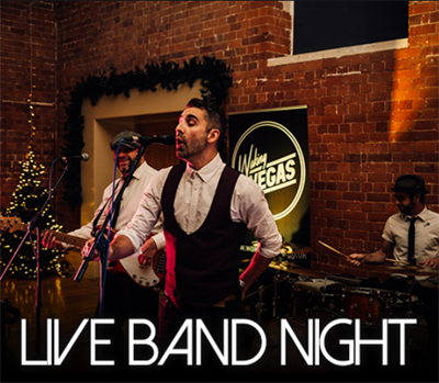 Live Bands & Disco Christmas Parties 2024 at Bistro Live, Leicester 