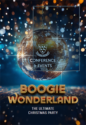 Boogie Wonderland Christmas Parties 2024 at Sussex Cricket, Hove near Brighton