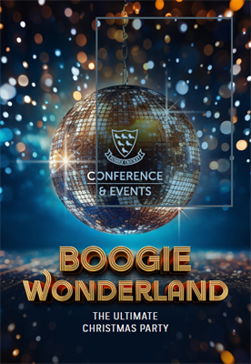 Boogie Wonderland Christmas Parties 2025 at Sussex Cricket, Hove near Brighton