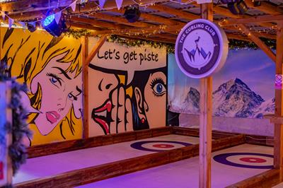 Christmas Parties 2025 at The Curling Club Vinegar Yard, London Bridge SE1
