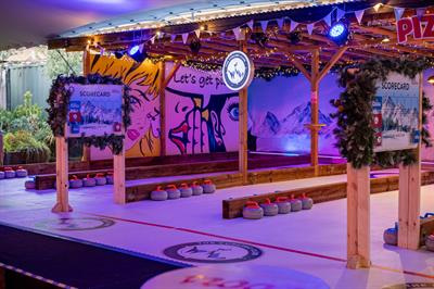 Christmas Parties 2025 at The Curling Club Vinegar Yard, London Bridge SE1