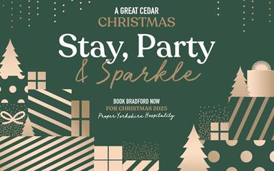 Christmas Parties 2025 at Cedar Court Hotel Leeds/Bradford