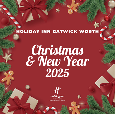 Christmas Parties 2025 at the Holiday Inn Gatwick Worth, Crawley