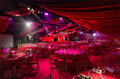 HQ Nights Exclusive ‘Cirque du Christmas’ Christmas Parties 2025 at Great Wilbraham Hall Estate, Cambridge