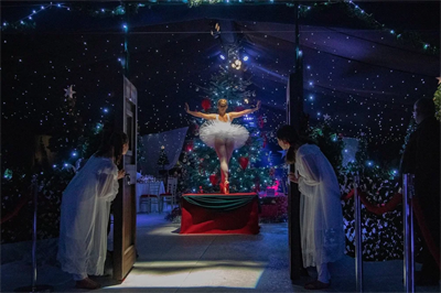 HQ Nights Exclusive ‘Cirque du Christmas’ Christmas Parties 2025 at Great Wilbraham Hall Estate, Cambridge