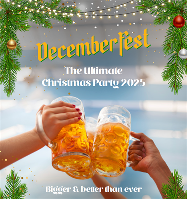 'Decemberfest' Christmas Parties 2025 at Sussex Cricket, Hove near Brighton