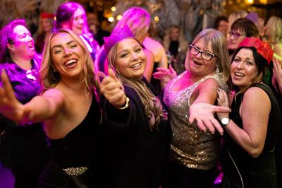 Christmas Parties 2025 at The Crazy Bear Stadhampton, Oxfordshire