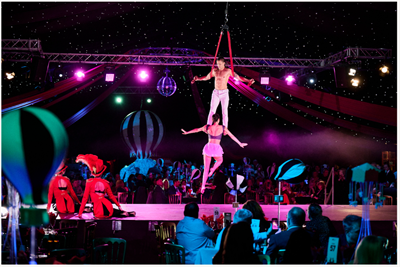 Cirque De Noel Christmas Parties 2026, Tobacco Dock, London E1W