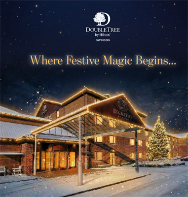 Magical Christmas Parties 2026 at DoubleTree by Hilton Swindon