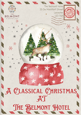 Classical Christmas Parties 2026 at The Belmont Hotel, Leicester