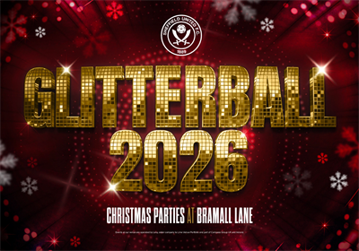 Glitterball Christmas Parties 2026 at Sheffield United Football Club