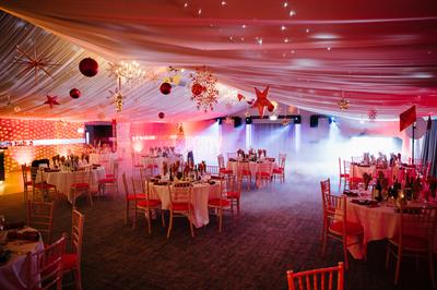 Shared & Exclusive Christmas Party Nights 2026 at Oakley Hall Hotel, Basingstoke