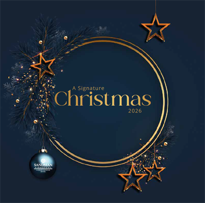 Christmas Parties 2026 at Sandman Signature London Gatwick Hotel