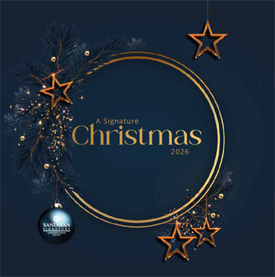 Christmas Parties 2026 at Sandman Signature Sheffield Quays Hotel