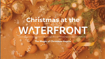 Christmas Parties 2026 at The Waterfront, Holiday Inn London Brentford Lock, West London