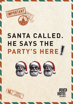 Festive Christmas Parties 2026 at Pentahotel Reading
