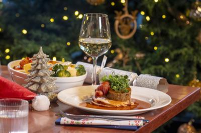 Christmas Parties 2026 at Burleigh Court Conference Centre & Hotel, Loughborough