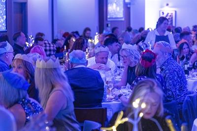 Christmas Parties 2026 at Burleigh Court Conference Centre & Hotel, Loughborough
