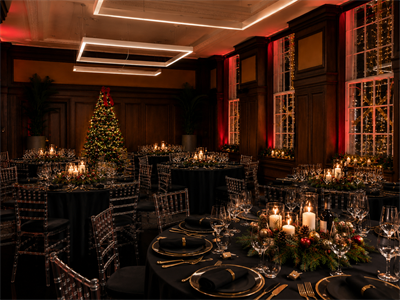 Christmas Parties 2026 at Riverside Rooms, London