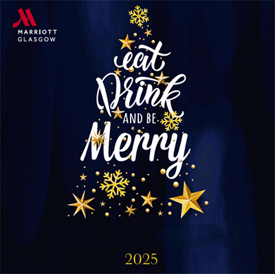 Festive Christmas Parties 2025 at Glasgow Marriott Hotel