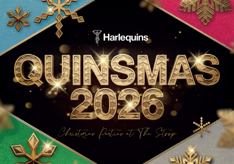 Quinsmas Christmas Parties 2026 at Harlequins Rugby FC, Twickenham