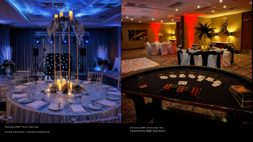 Christmas Parties 2026 at Crowne Plaza Reading
