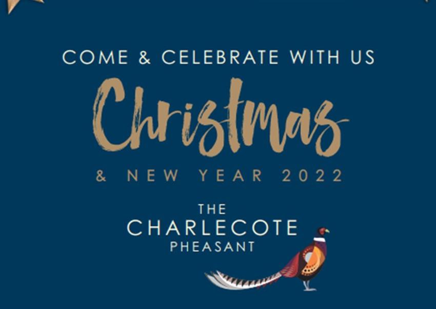 Celebrate Christmas Parties 2022 at The Charlecote Pheasant Hotel, Stratford upon Avon