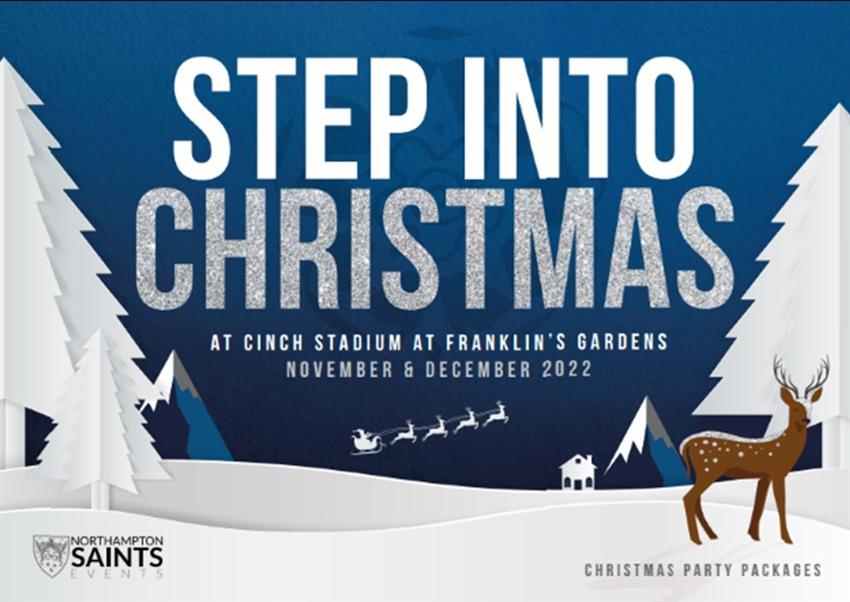 Christmas Parties 2022 at Franklin's Gardens, Northampton Saints Rugby Club