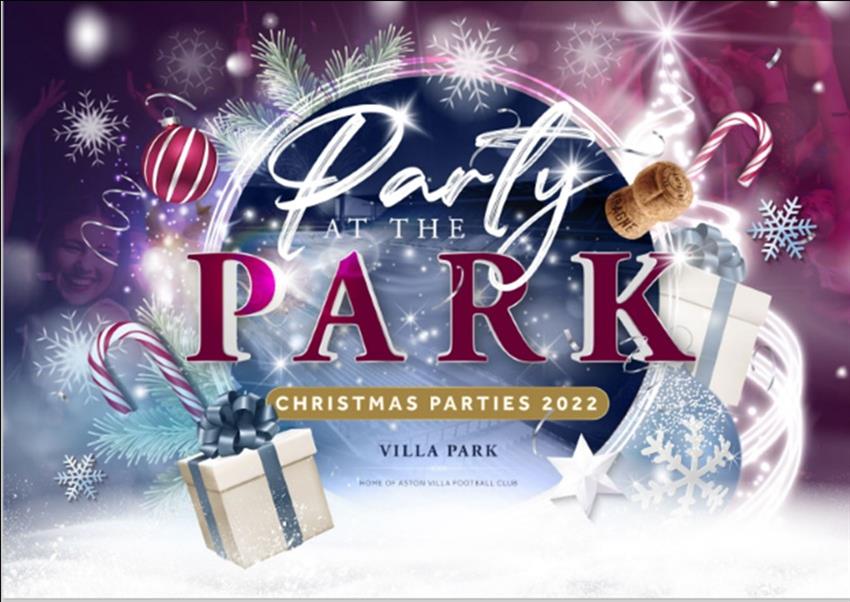Party at the Park Christmas Parties 2022 at Villa Park Football Club
