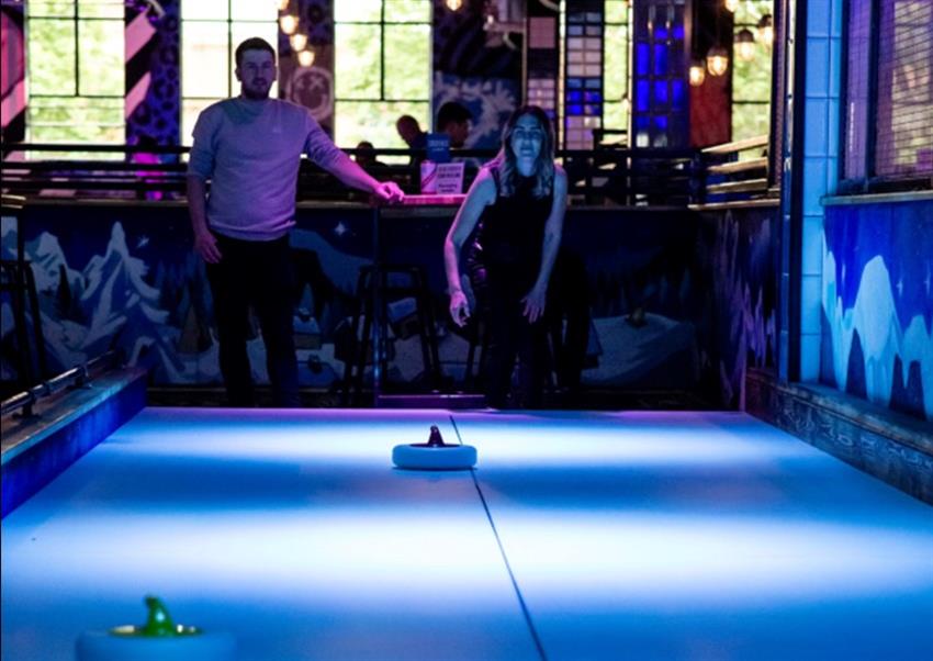 Festive Feast Christmas Parties 2023 at Roxy Lanes Bristol Union Street Office Xmas Venue and