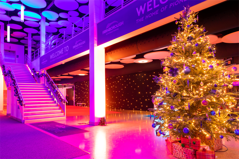 Private Christmas Parties 2024 at Farnborough International Exhibition & Conference Centre