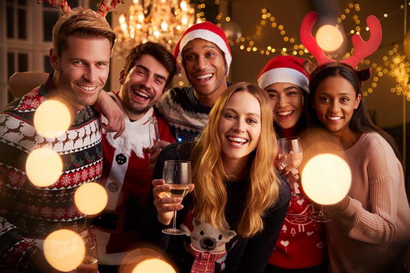 Christmas Parties 2024 at Hilton Puckrup Hall, Tewkesbury