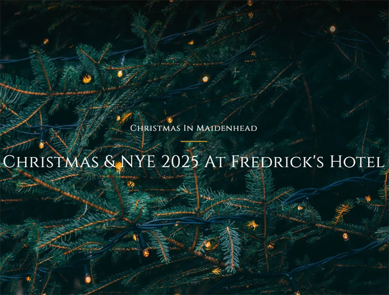 Festive Christmas Parties 2025 at Fredrick's Hotel, Maidenhead