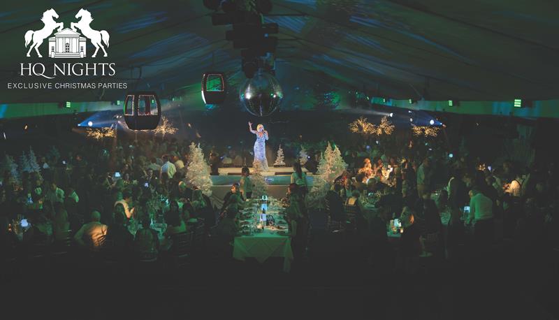 HQ Nights Exclusive ‘Cirque du Christmas’ Christmas Parties 2025 at Great Wilbraham Hall Estate, Cambridge