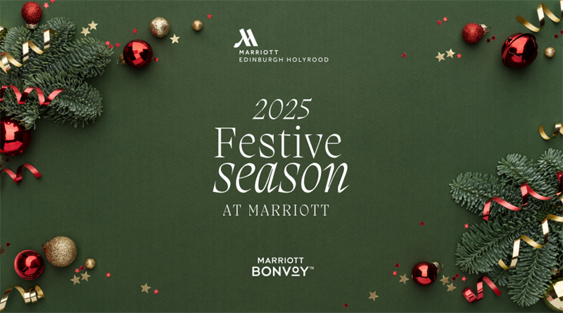 Christmas Parties 2025 at Edinburgh Marriott Hotel Holyrood