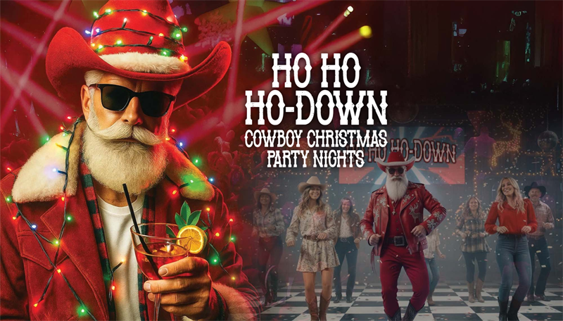 Ho Ho Ho-Down Cowboy Christmas Parties 2026 at The Heart of England Conference and Events Centre, Coventry
