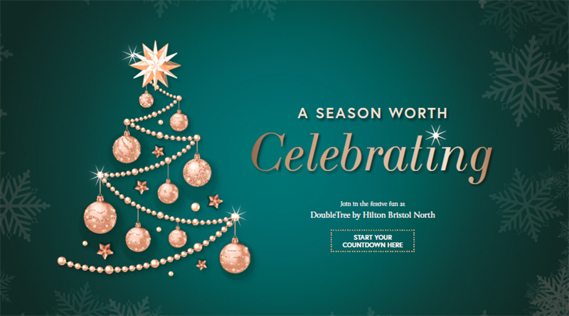 Christmas Parties 2026 at the DoubleTree by Hilton Bristol North