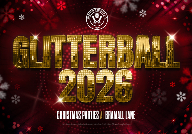 Glitterball Christmas Parties 2026 at Sheffield United Football Club