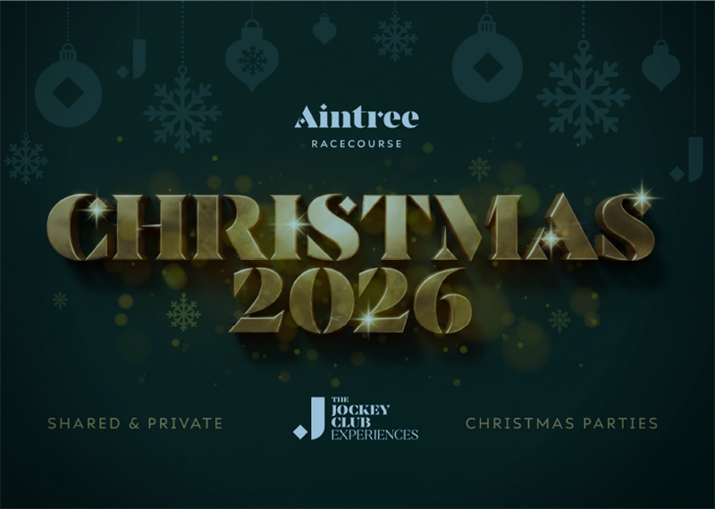 Christmas Parties 2026 at Aintree Racecourse, Liverpool